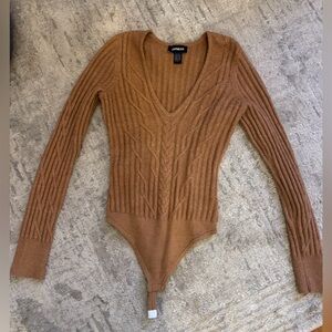 Express sweater bodysuit